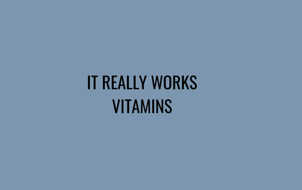It Really Works Vitamins Discount Code 2025
