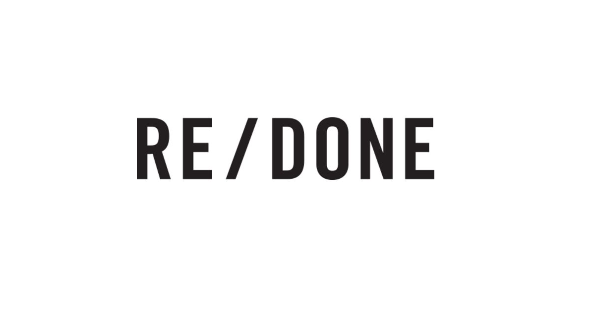RE/DONE Discount Codes 2025